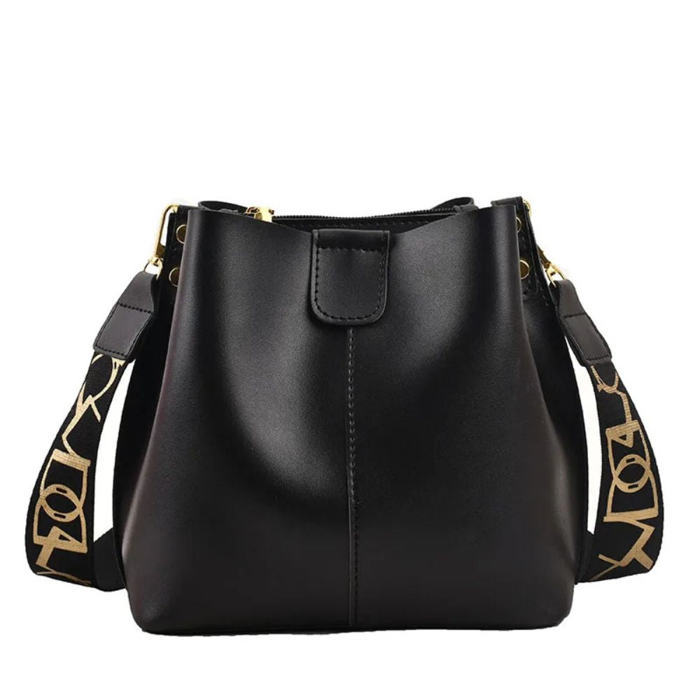 Isla | PU Leather Women's Crossbody Bucket Bag