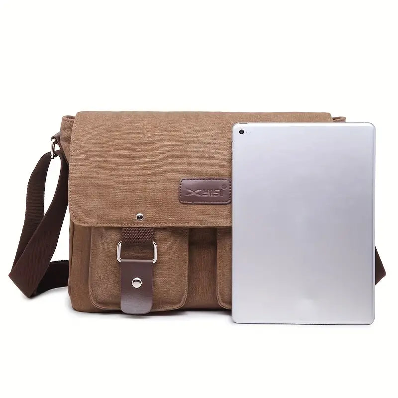 Jackson | Men's Vintage Canvas Crossbody Messenger Travel Bag