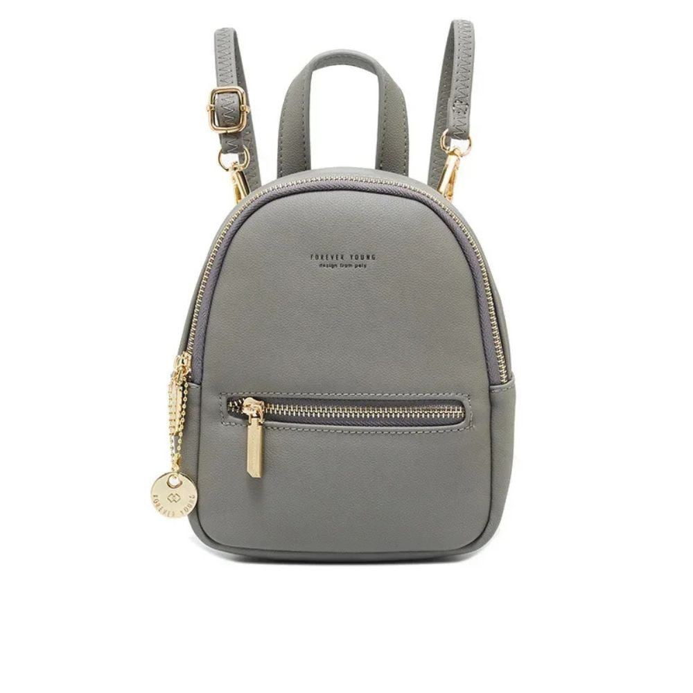 Lily | Women's Mini Faux Leather Backpack