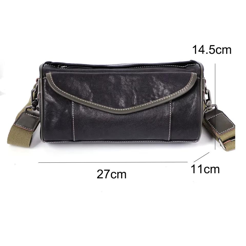 Ethan | Men's Premium Faux Leather Small Crossbody Sling Bag