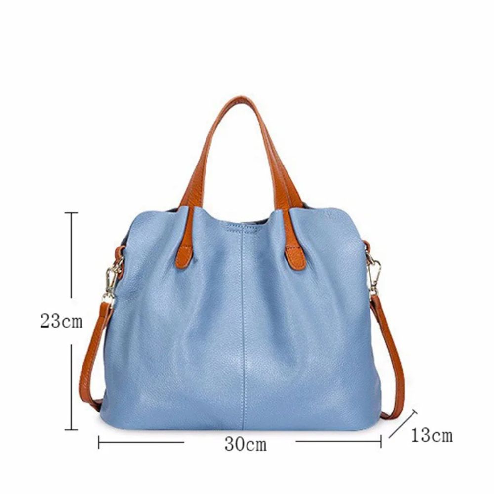 Georgia | 2-in-1 Women's Leather Tote Crossbody Handbag