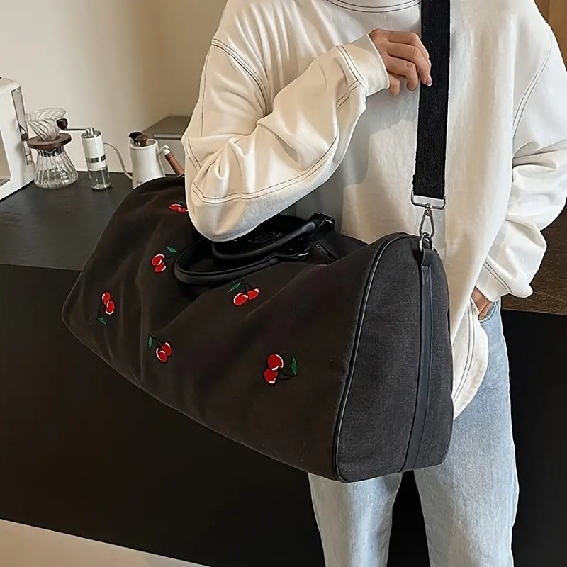Louis | Women's Vintage Canvas Weekender Garment Duffle Bag