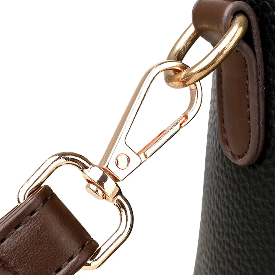 Lily | Women's Elegant Faux Leather Crossbody Handbag