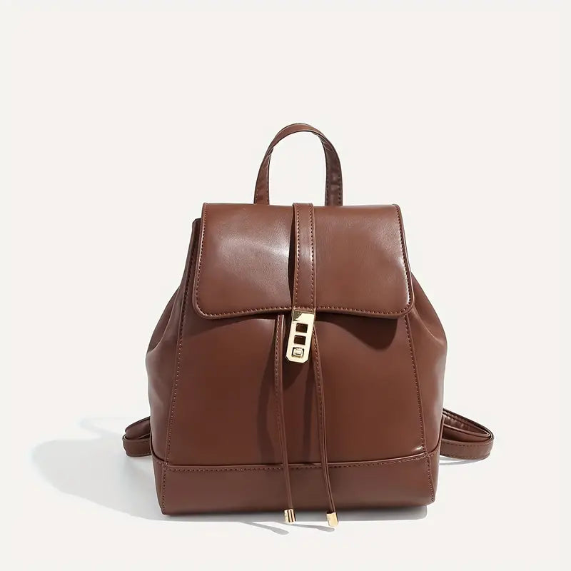 Ava | Elegant Leather Women's Travel Backpack