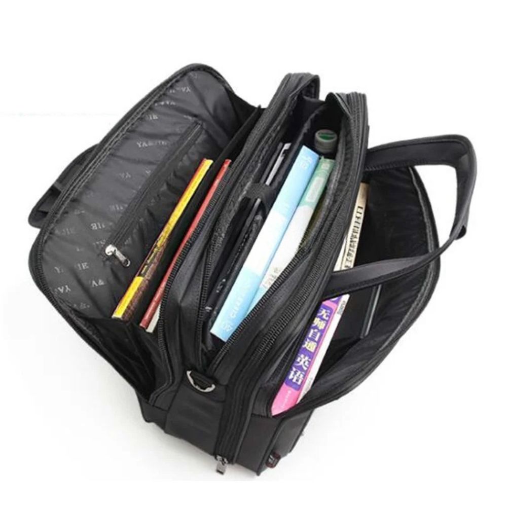 Ashton | Men's Large Capacity Business Travel Laptop Messenger Crossbody Bag