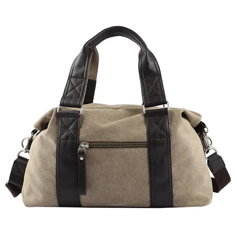 Jack | Men's Retro Canvas Weekender Travel Garment Duffle Bag