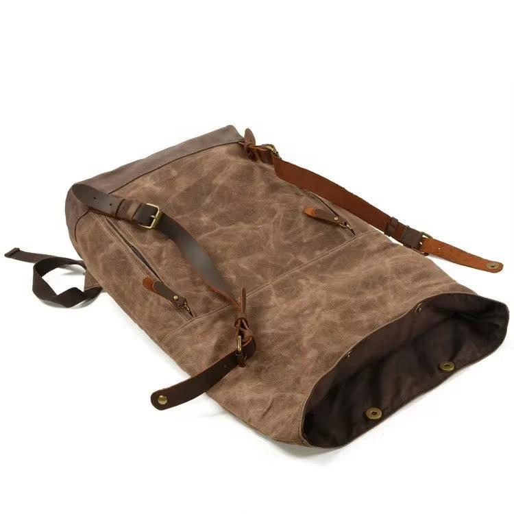 Mason | Men's Waterproof Vintage Canvas Large Travel Hiking Laptop Backpack