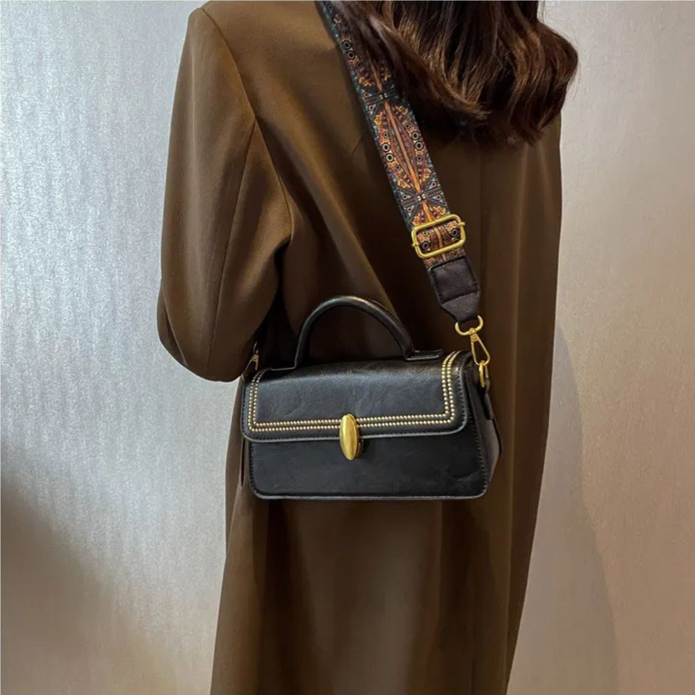 Eleanor | Women's Retro Leather Small Crossbody Handbag