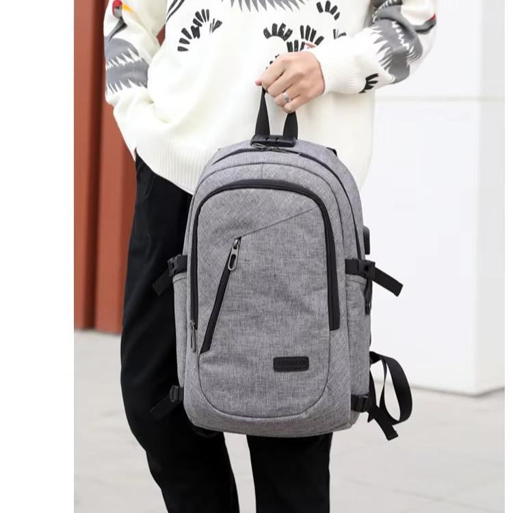 James | Men's Anti-Theft Laptop Travel Backpack with USB Charging Port