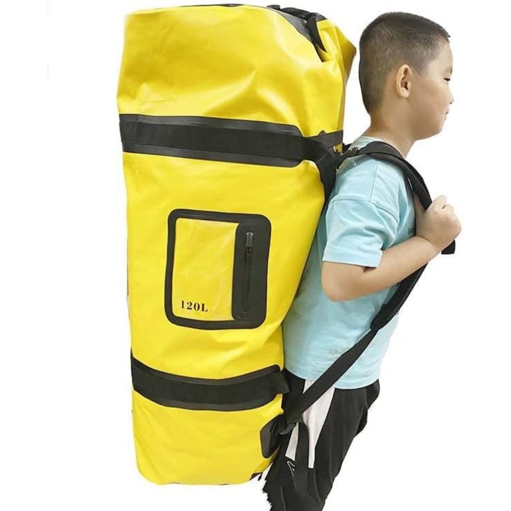 Murphy | Men's 120L Heavy-Duty Waterproof Outdoor Weekender Travel Sports Duffle Bag