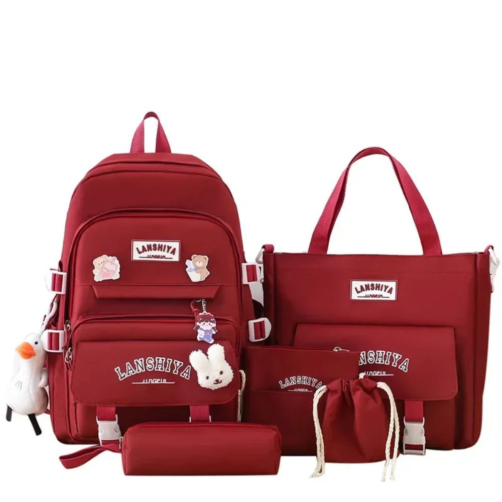 Bailey | Women's Large Capacity Waterproof Daypack Travel Backpack Set