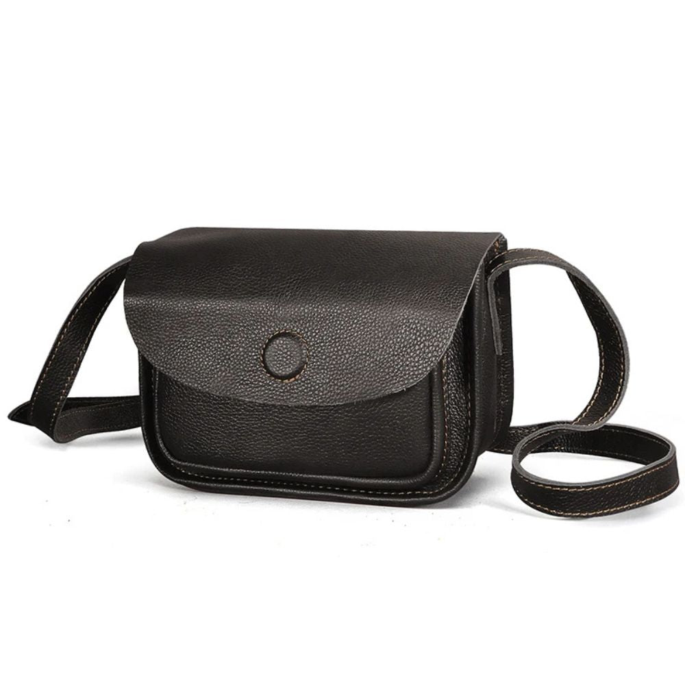 Alicia | Women's Vintage Genuine Leather Small Crossbody Bag