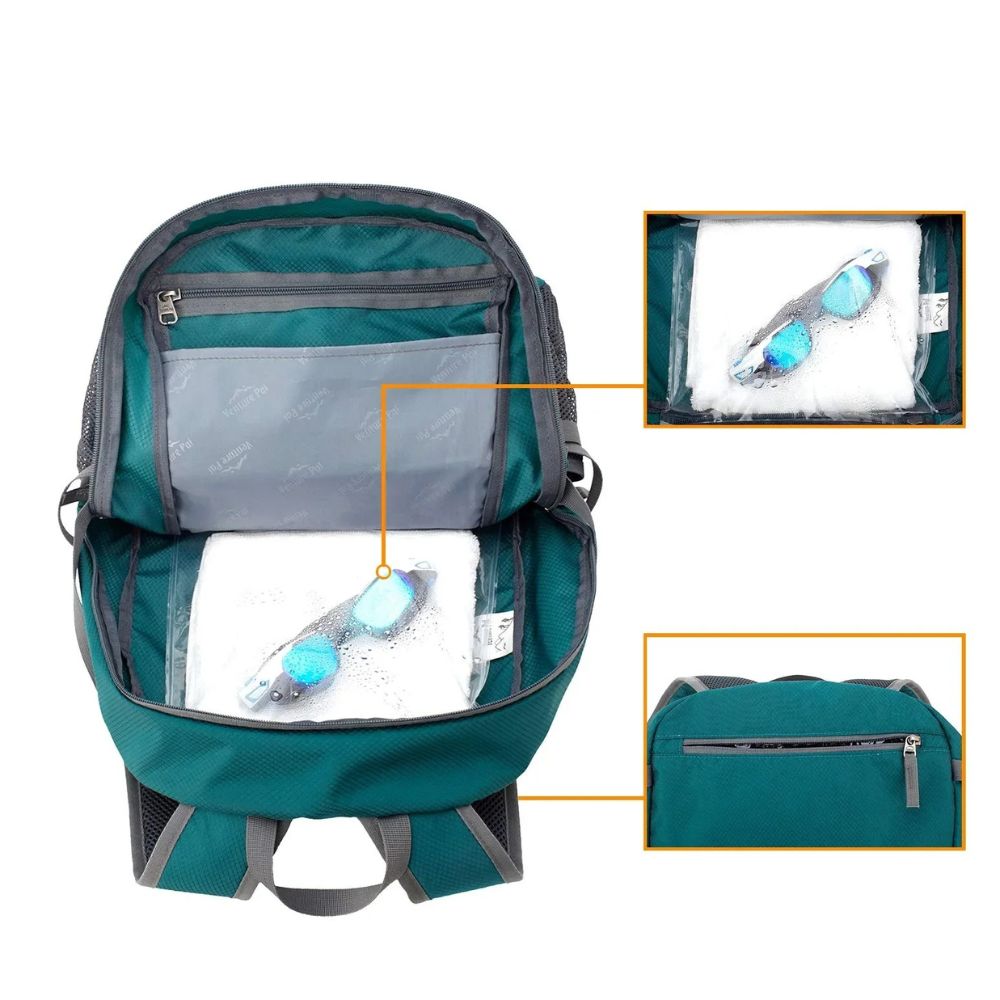 Ember | Women's Lightweight 40L Folding Hiking Travel Backpack