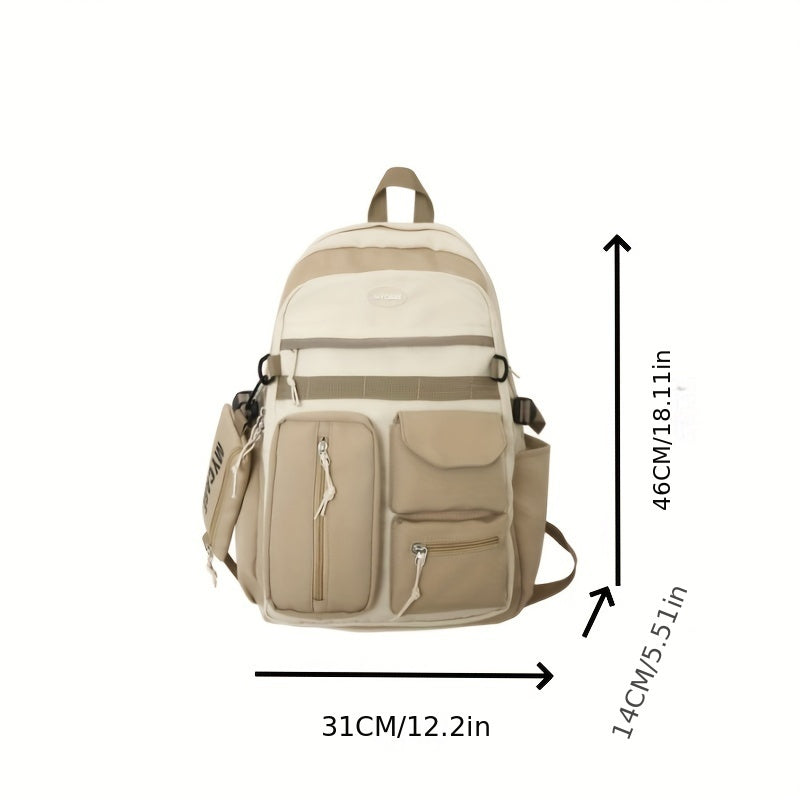 High-Capacity Waterproof Laptop Backpack