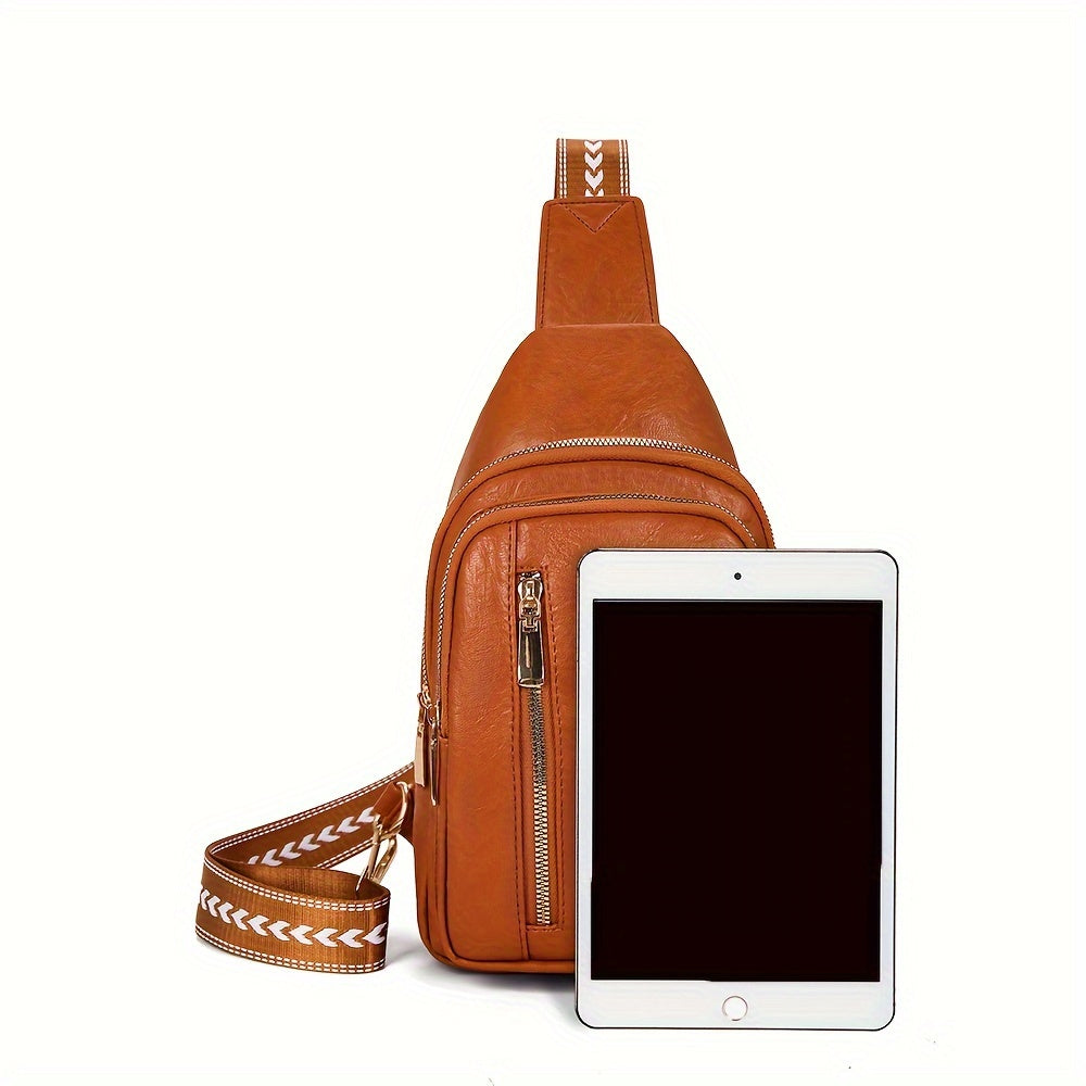 Women's Vintage Charm Large Crossbody Bag