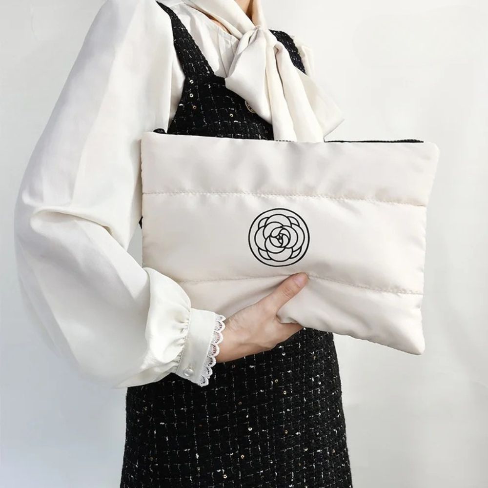 Andrea | Women's Classic Hand-held Cosmetic Makeup Bag