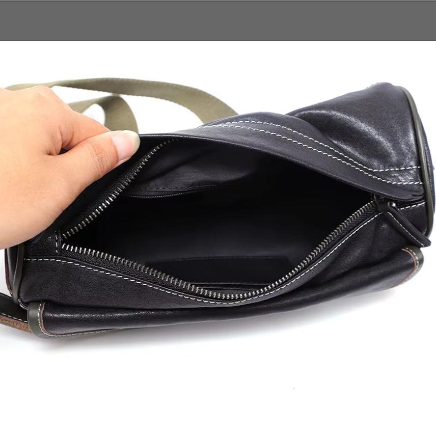 Ethan | Men's Premium Faux Leather Small Crossbody Sling Bag