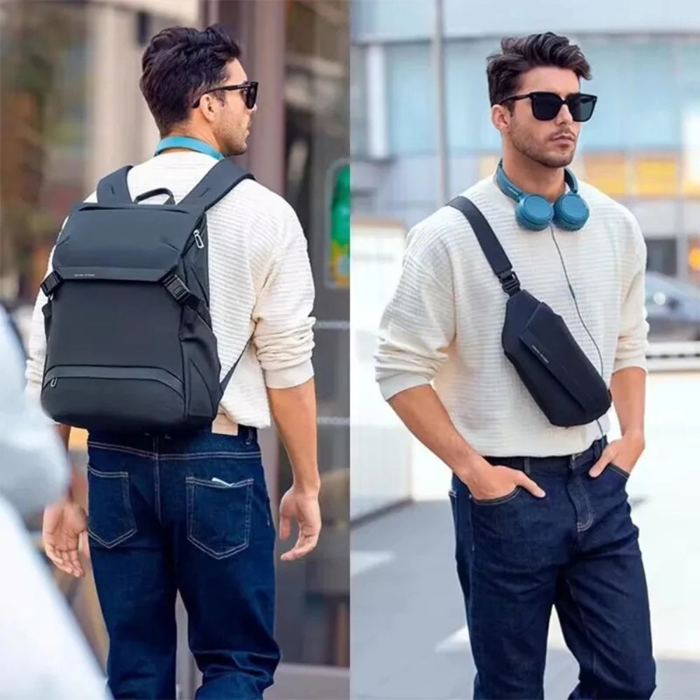 Noah | Men's Waterproof Travel Laptop Backpack