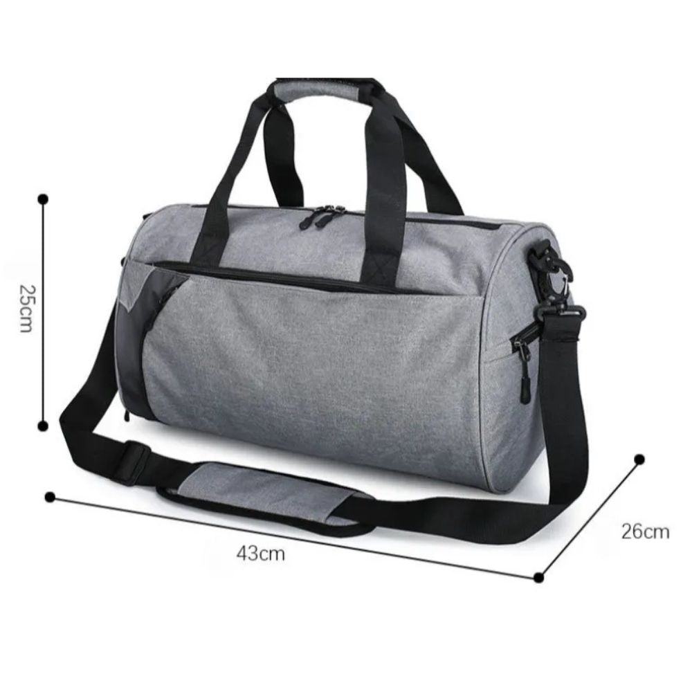 43L Unisex Sports Gym Travel Waterproof Duffle Bag