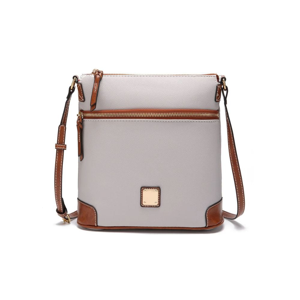 Amiyah | Women's Pebble Grain Leather Crossbody Bag