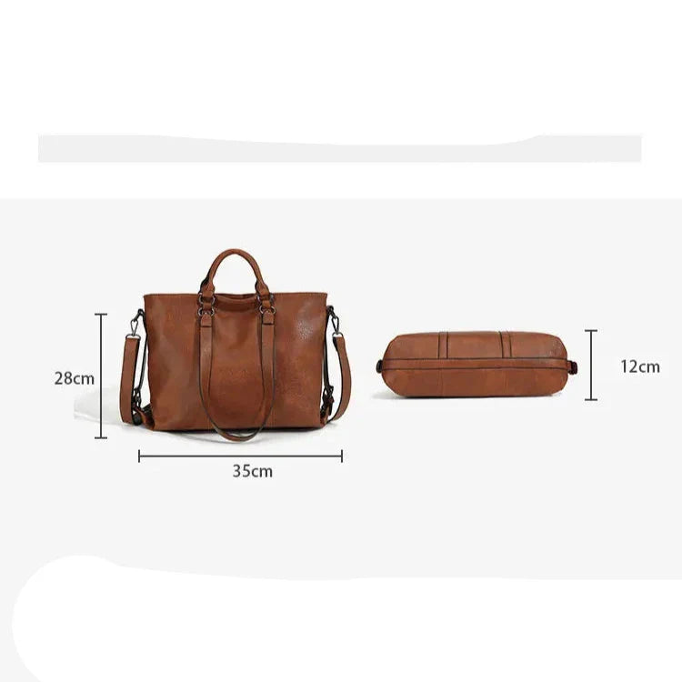 Aurora | Women's Vintage Chic PU Leather Crossbody Handbag
