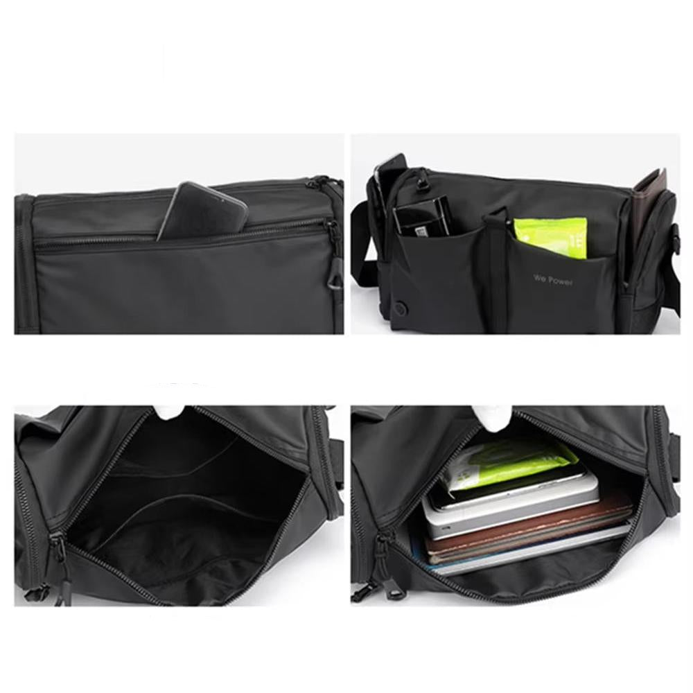 Arya | Men's Large Capacity Waterproof Crossbody Messenger Bag