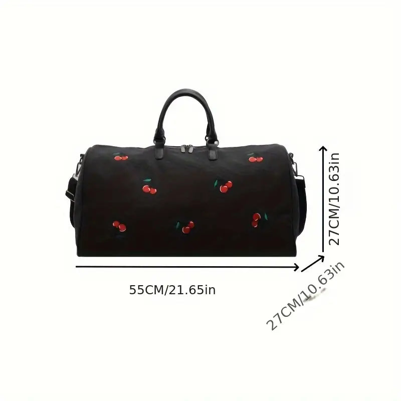Louis | Women's Vintage Canvas Weekender Garment Duffle Bag