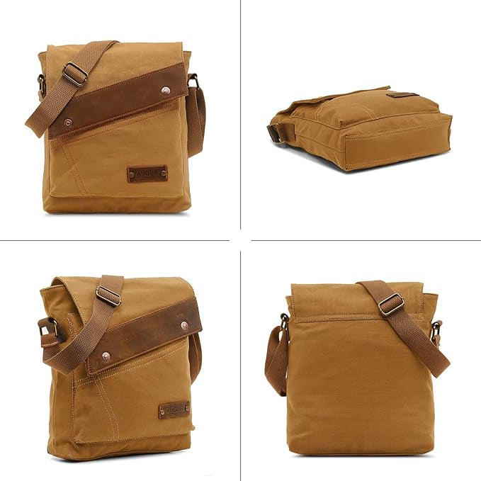 Mason | Men's Vintage Small Canvas Crossbody Messenger Bag