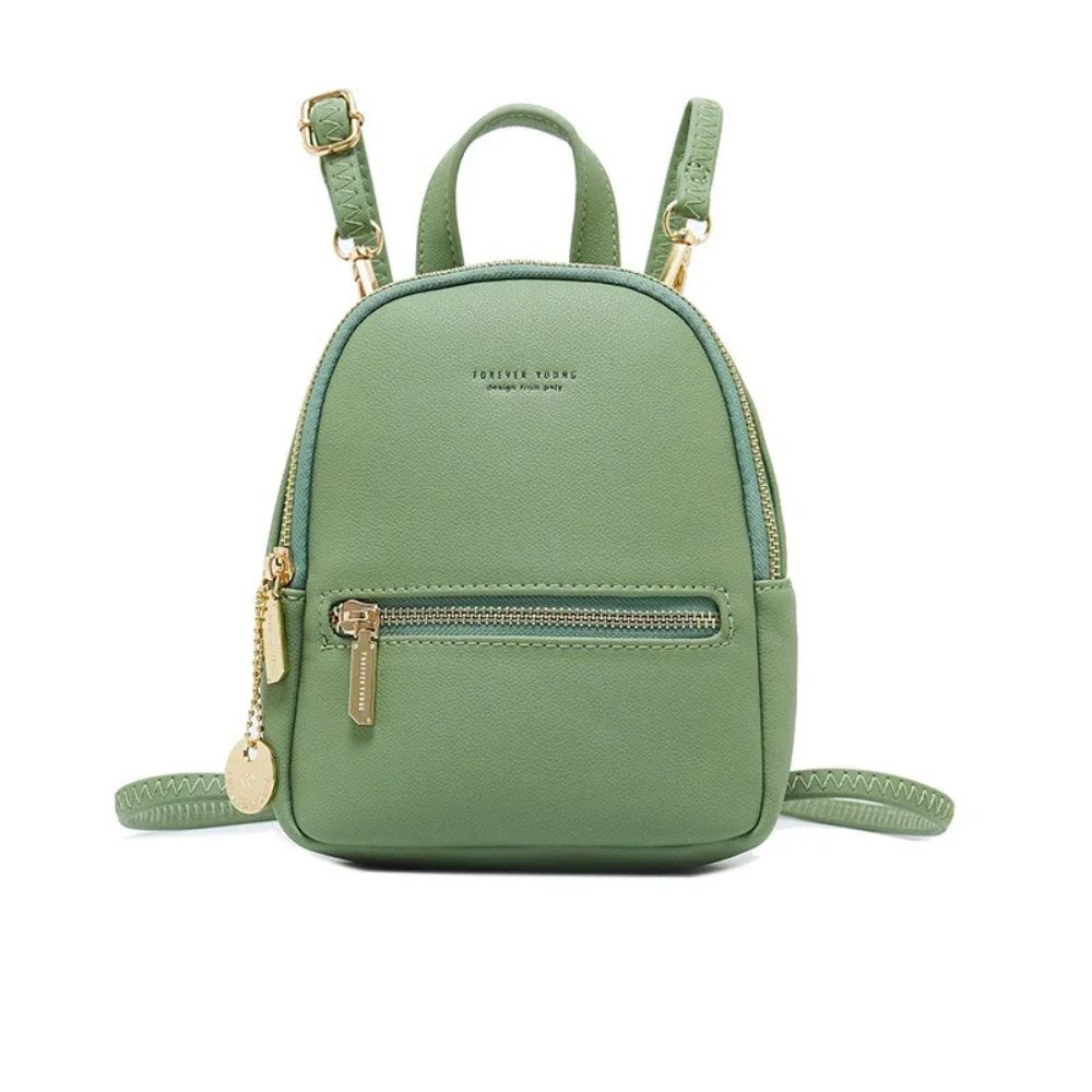 Lily | Women's Mini Faux Leather Backpack