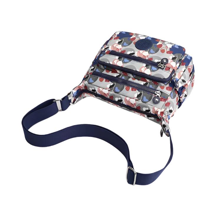 Mia | Women's Large Waterproof Nylon Crossbody Messenger Travel Bag