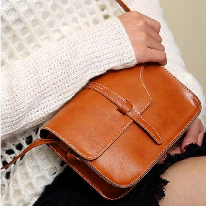 Nila | Women's Retro Small Square Crossbody Sling Bag