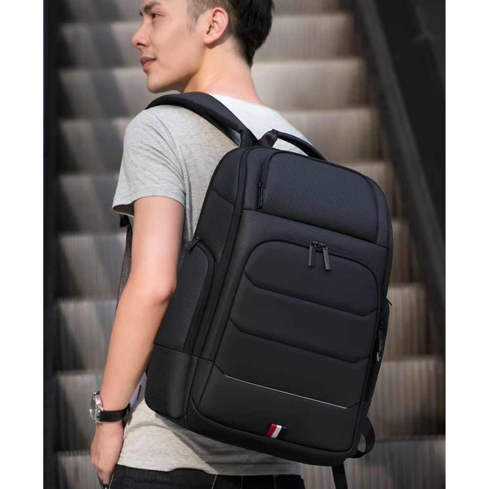 Atlas | Men's Expandable Laptop Travel Backpack with USB Charging
