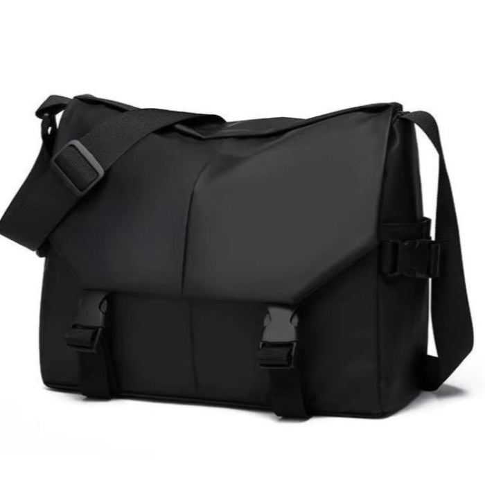 Joey | Men's Water-Resistant Leather Crossbody Messenger Travel Bag