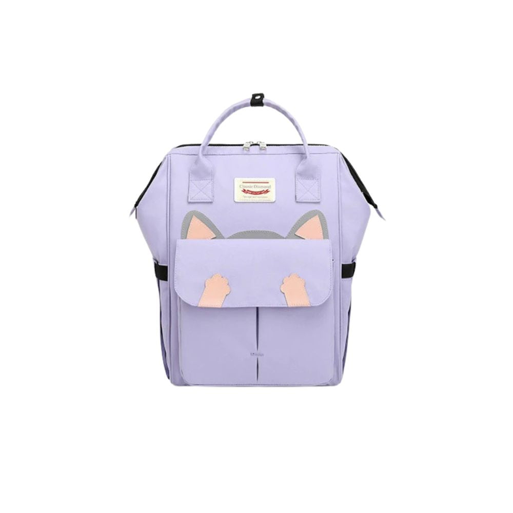 Luna | Large Kids Cartoon Cat Travel Daypack Backpack