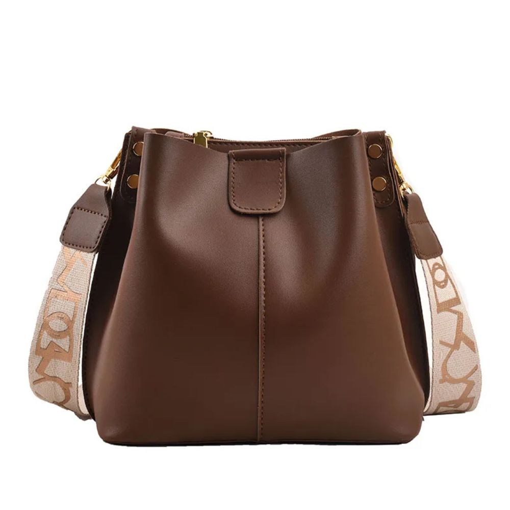 Isla | PU Leather Women's Crossbody Bucket Bag