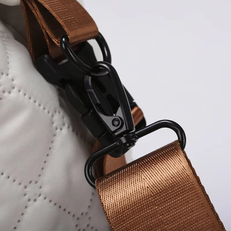 Sofia | Women's Diamond-Pattern Large Capacity Sports Travel Garment Duffle Bag