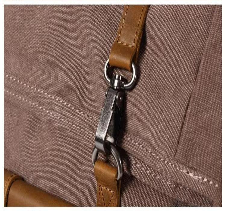 Benjamin | Men's Large Canvas Laptop Travel Backpack