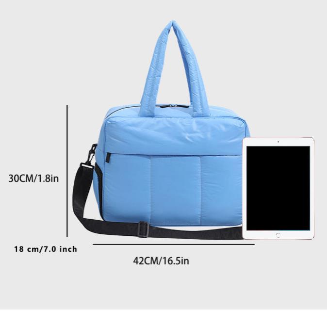 Bella | Women's Quilted Sports Travel Weekender Duffle Bag