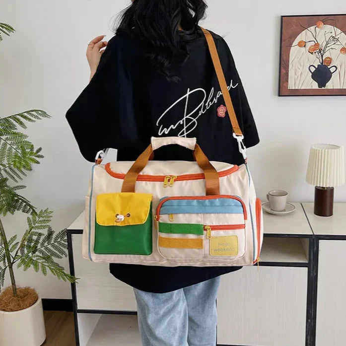 Lily | Women's Large Waterproof Weekender Duffle Bag