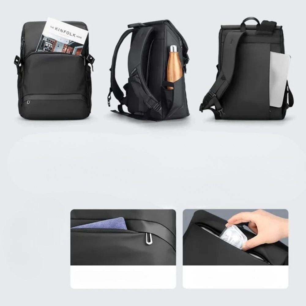 Noah | Men's Waterproof Travel Laptop Backpack