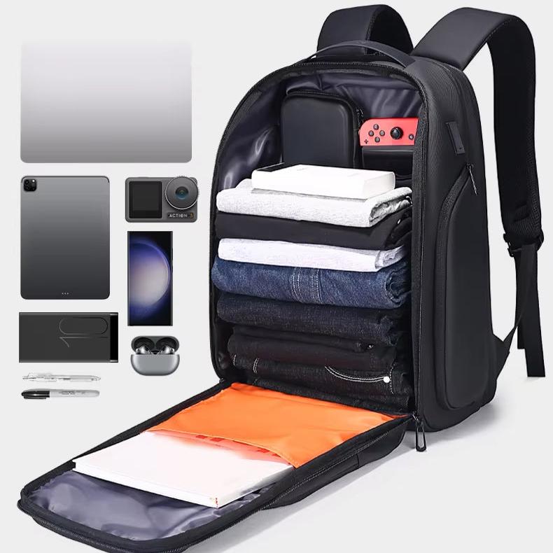 James | Men's Large Expandable Business Travel Laptop Backpack
