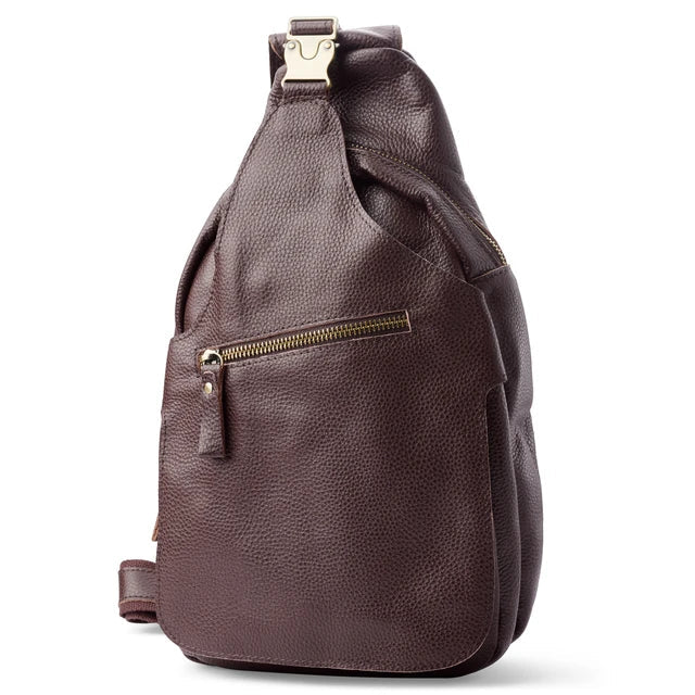 Aidan | Men's Compact Leather Crossbody Bag
