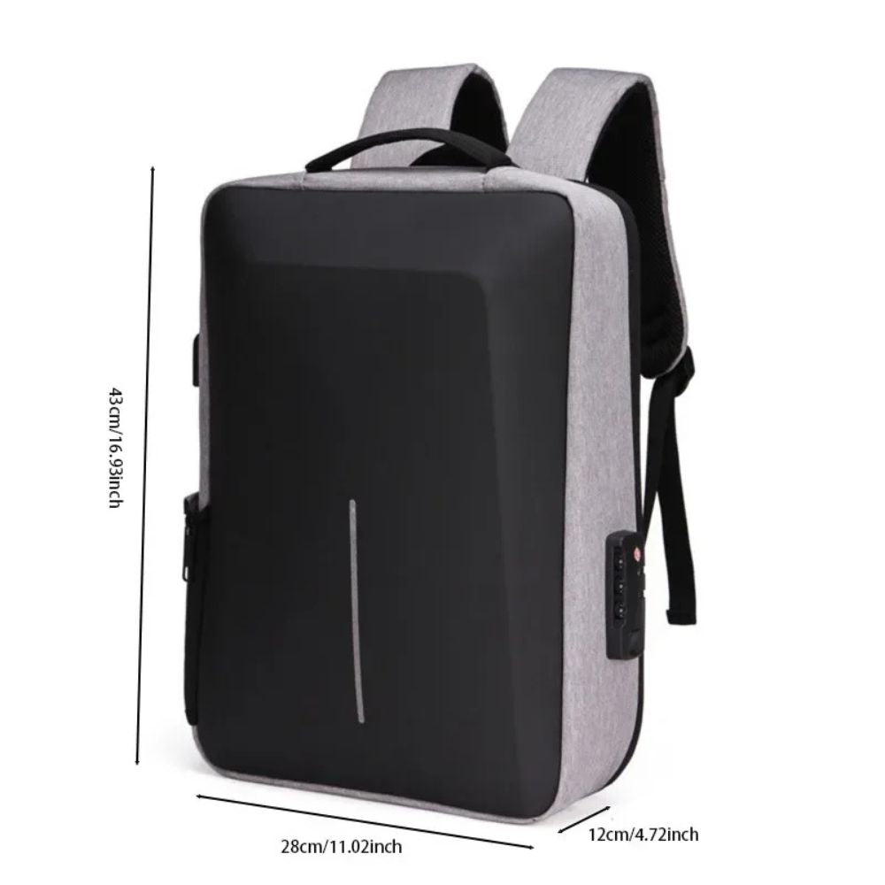 Fortis | Men's Hardshell Anti-Theft Laptop Travel Backpack
