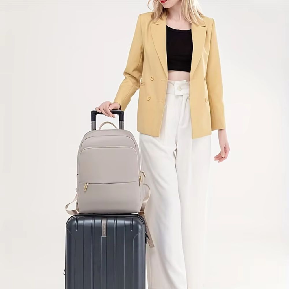 Women's Waterproof Nylon Laptop Travel Backpack