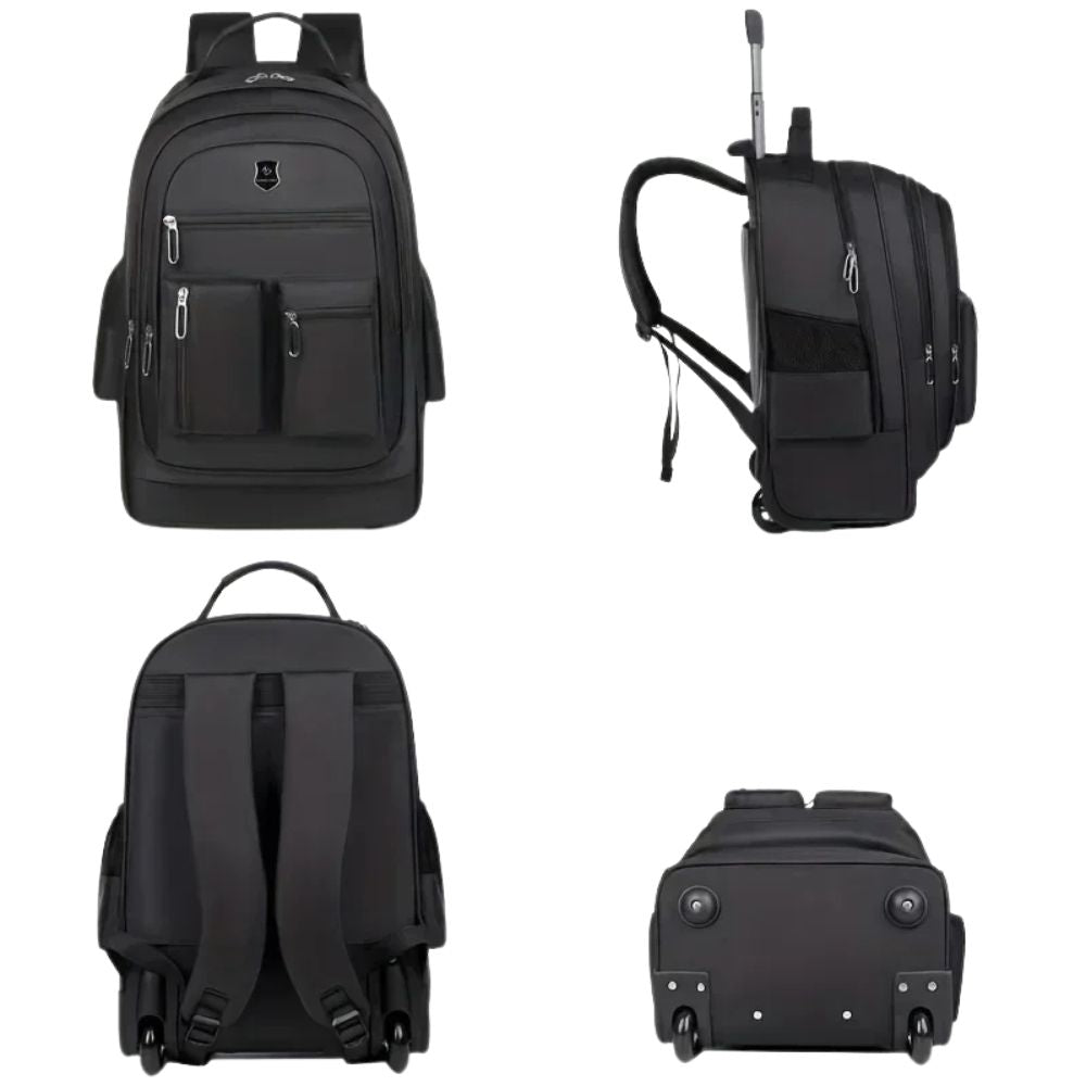Blakely | Trolley Carry On Travel Backpack with Ultra-light Wheels