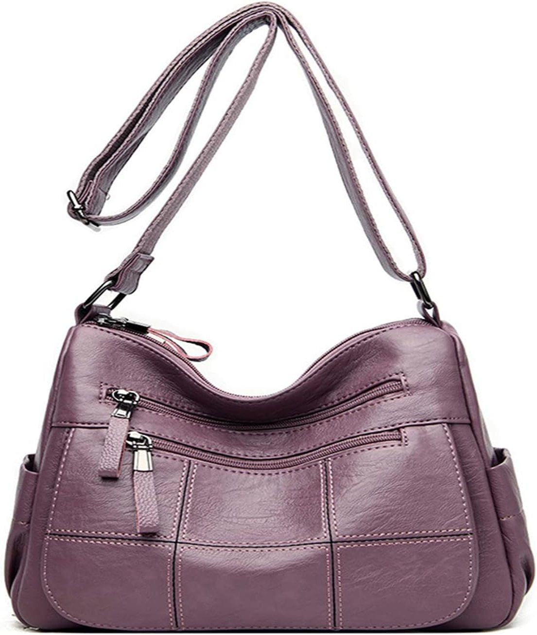 Women's Multi-Pocket Vintage Crossbody Bag