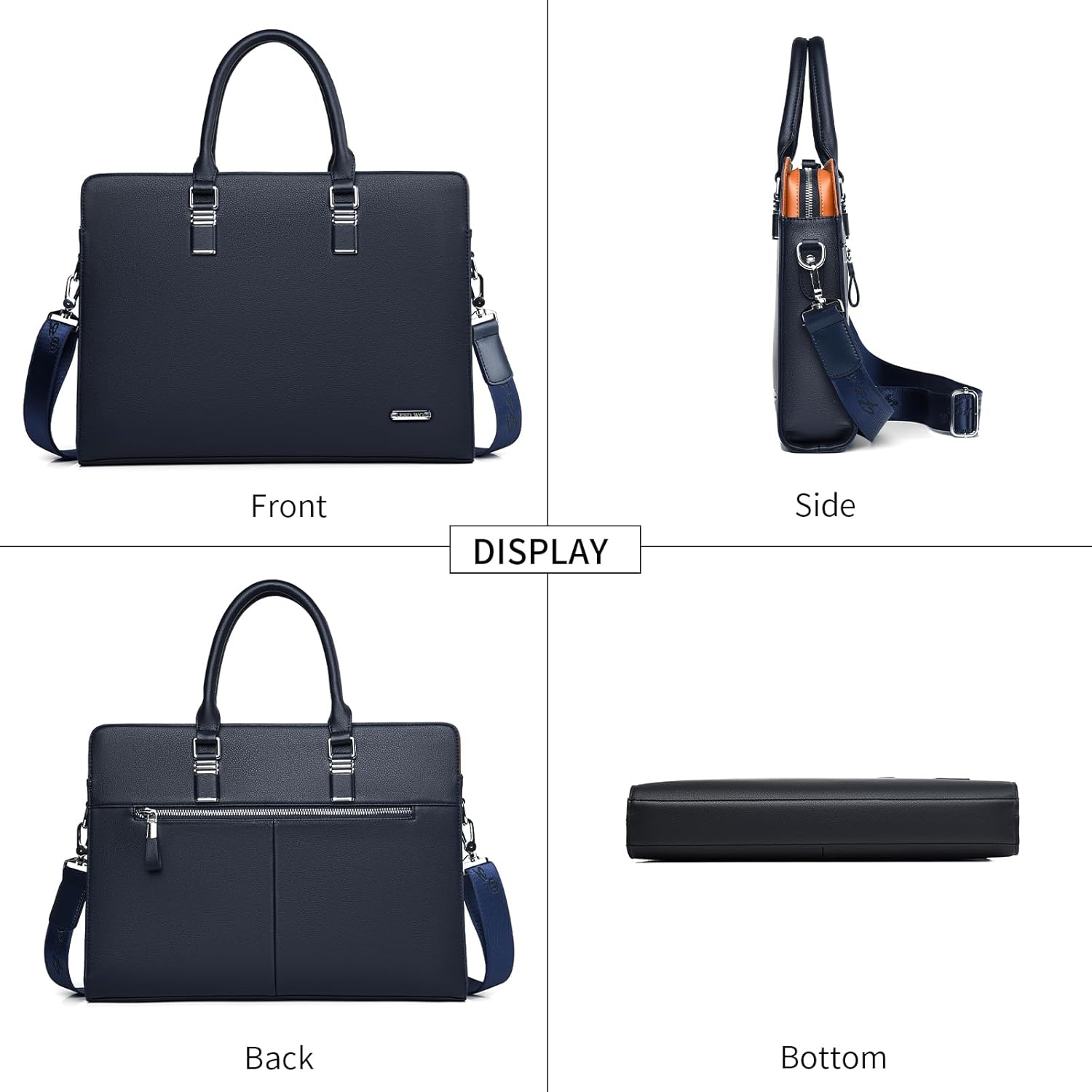 Professional Multi-Compartment Business Briefcase with Smart Storage