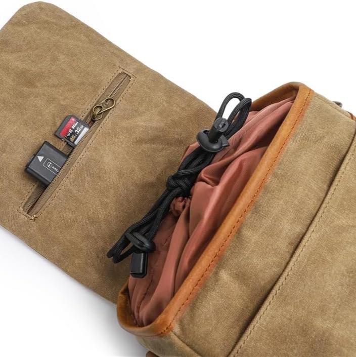 Ryder | Men's Vintage Canvas DSLR Camera Bag