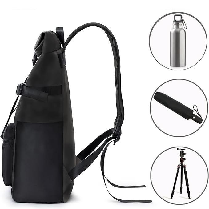 Jackson | Men's Waterproof Roll Top Rucksack Laptop Travel Backpack