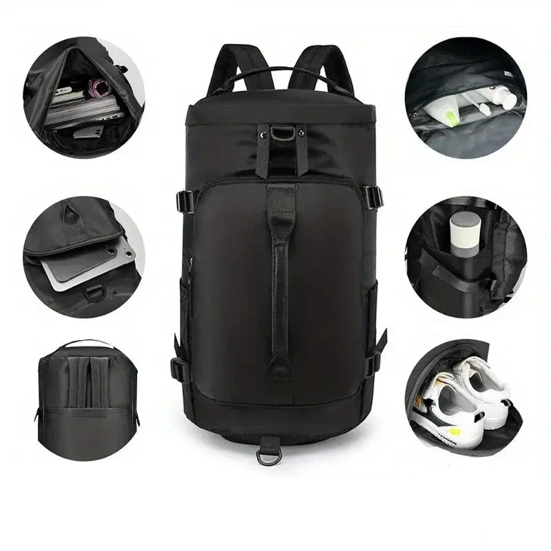 Olivia | 30L Multi-Functional Carry On Waterproof Travel Backpack